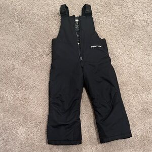 Arctix Kids Black Insulated Overalls